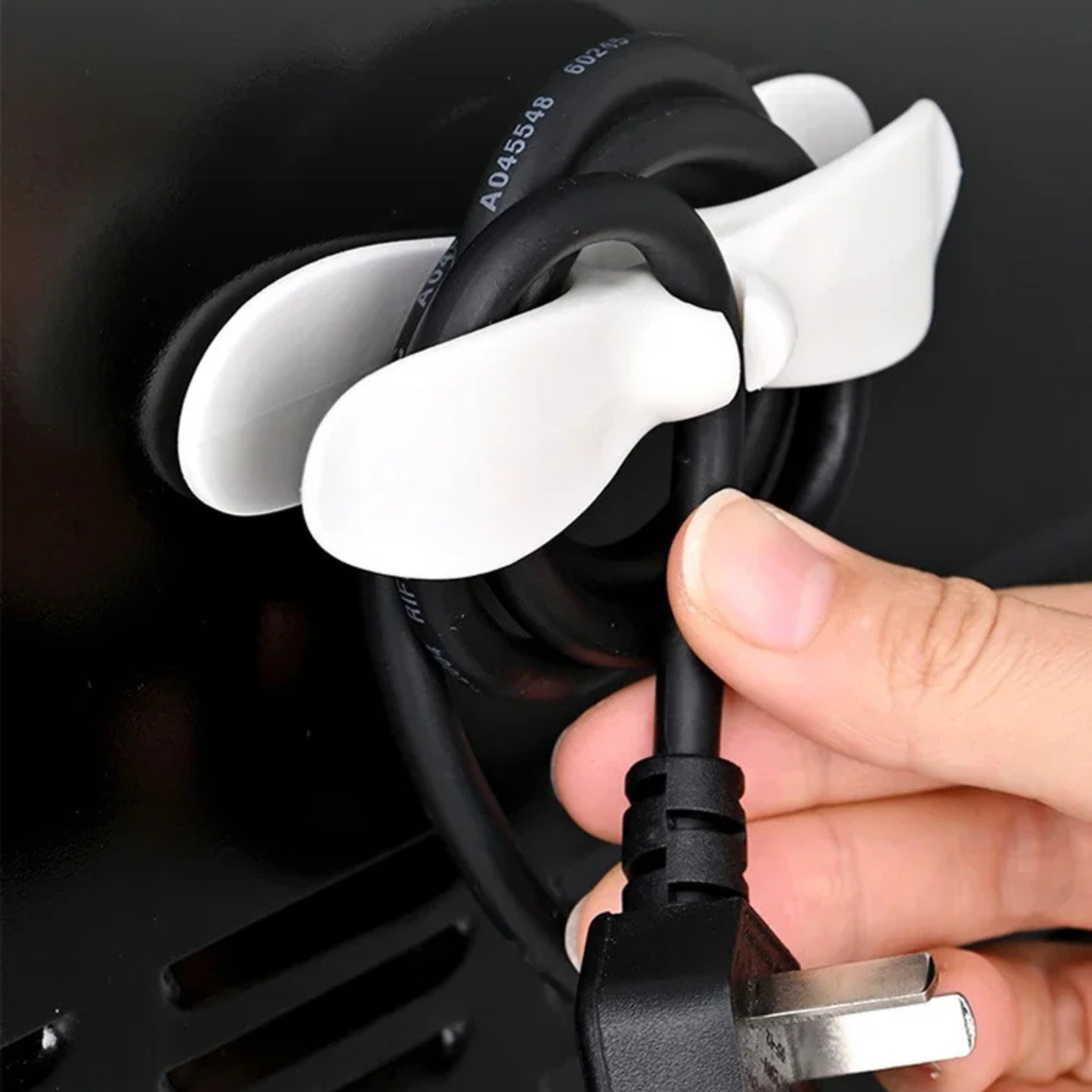 منظم الأسلاك المبتكر للمطبخ والمنزل - ملفف الكابلات - الحل الأمثل لفوضى الأسلاك